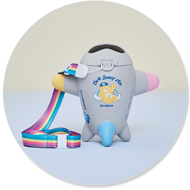 Care Bears™ 造型飛機水壺